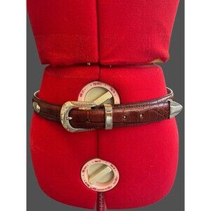 Women’s Golf Croco Embossed Cowhide Belt Size 32/80￼